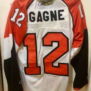 NWT NHL Phila Flyers Simon Gagne Jersey Size L